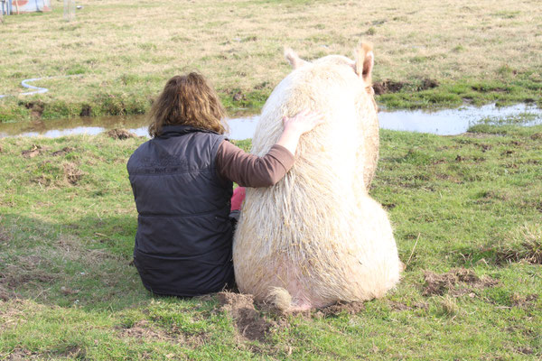 Jutta mit Hermine