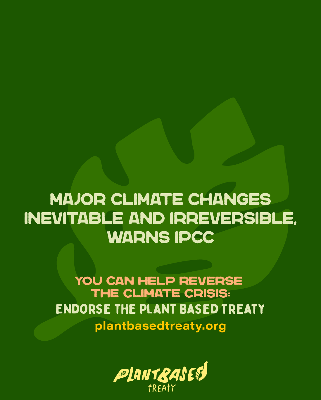 Plantbasedtreaty - climate changes