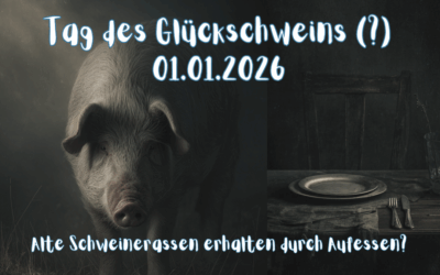 Tag des Glückschweines (?) – Schweinerassen erhalten durch Aufessen