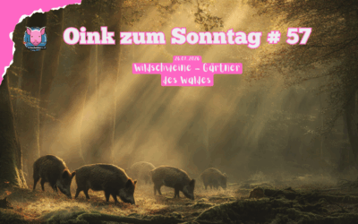 # 57 Oink zum Sonntag – Wildschweine als Gärtner