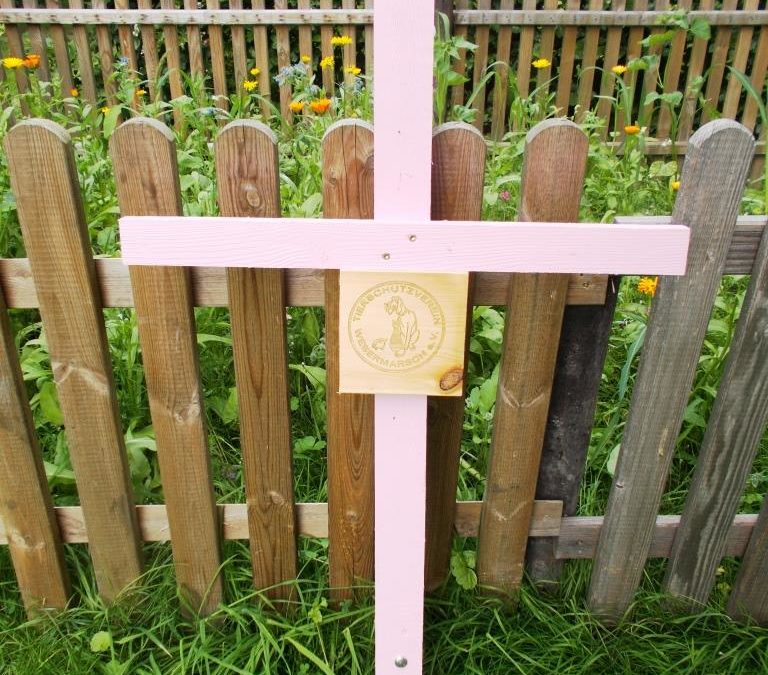 Gedenkstätte Alt Tellin – Kreuzaktion – Vielen Dank an den Tierschutzverein Wesermarsch e. V.
