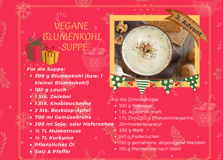 Wir wünschen einen schönen 3. Advent